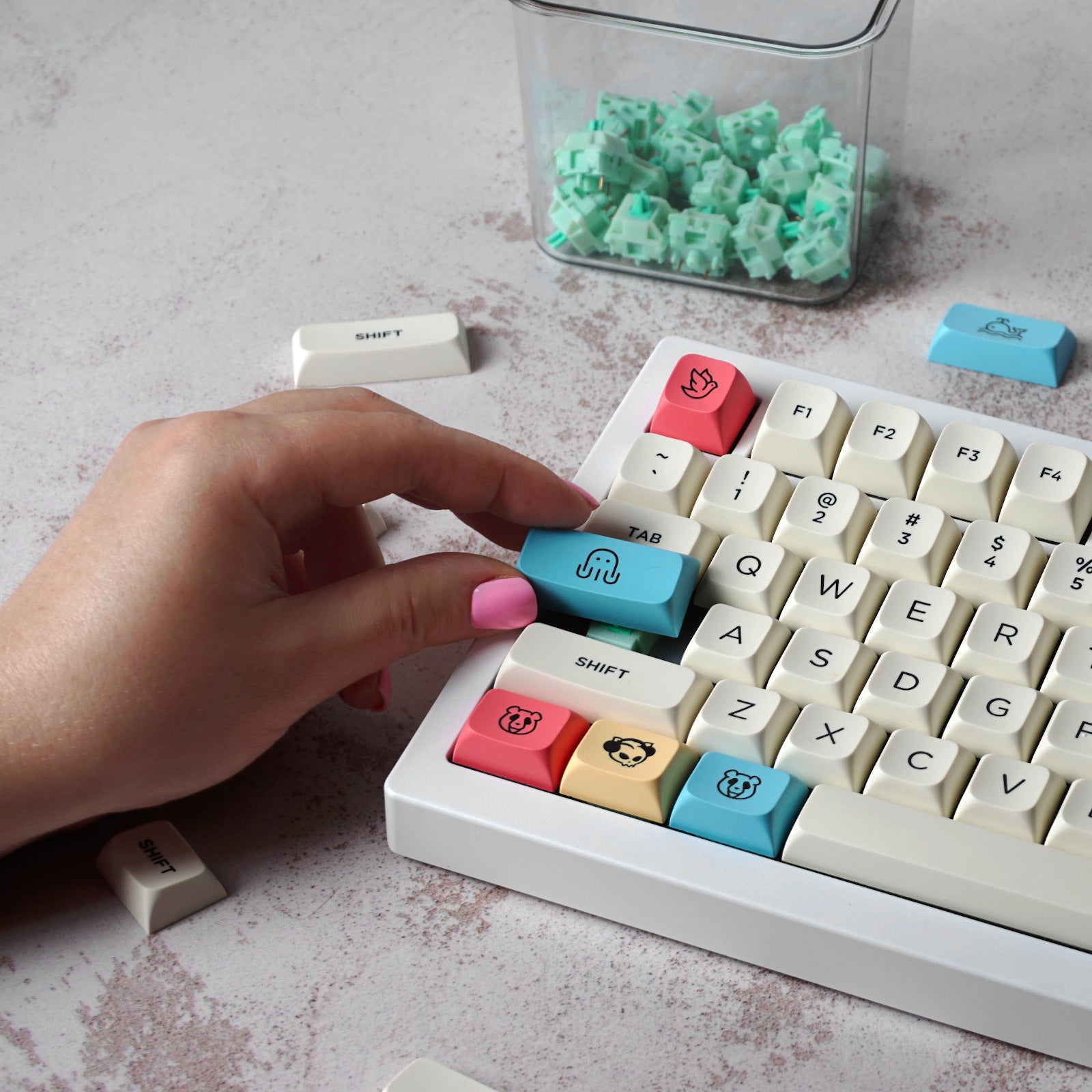 Keycapy do klawiatury mechanicznej