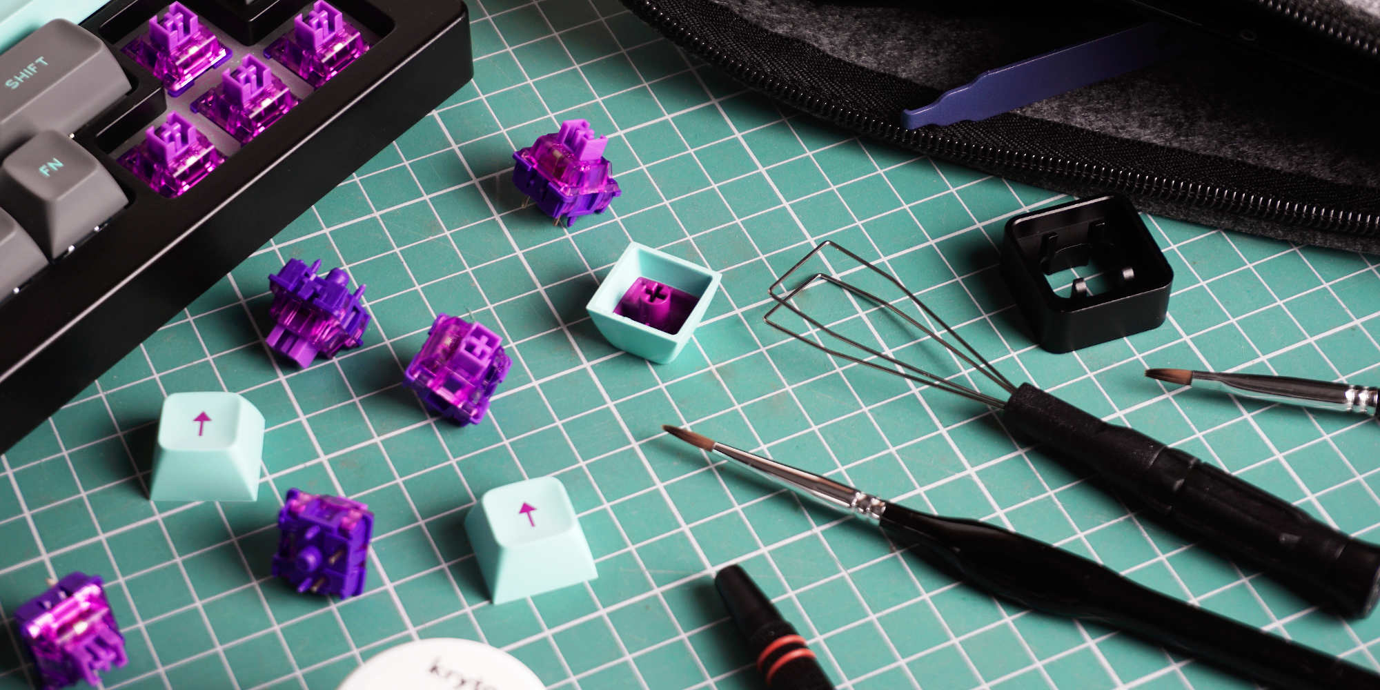 Narzędzia do modowania klawiatury mechanicznej