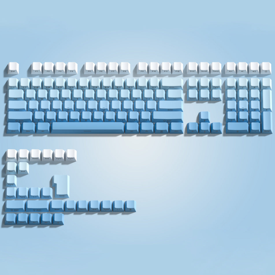 Zestaw keycapów Blue Gradient