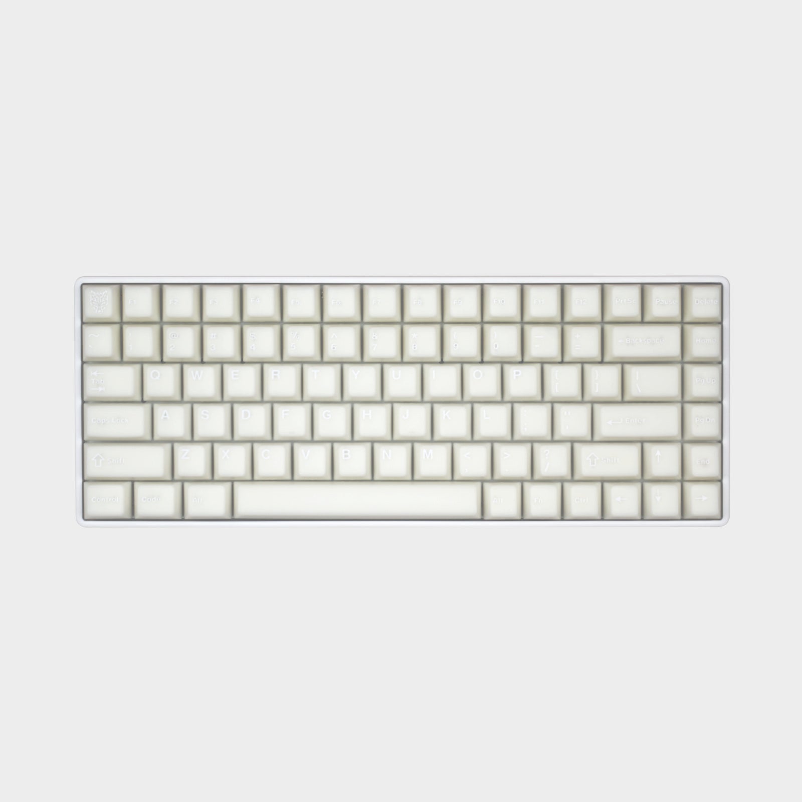 Keycapy mlecznobiałe do klawiatury mechanicznej Aifei Milkshake