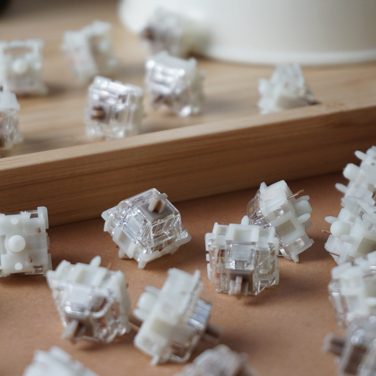 Gateron Baby Raccoon switche liniowe do klawiatury