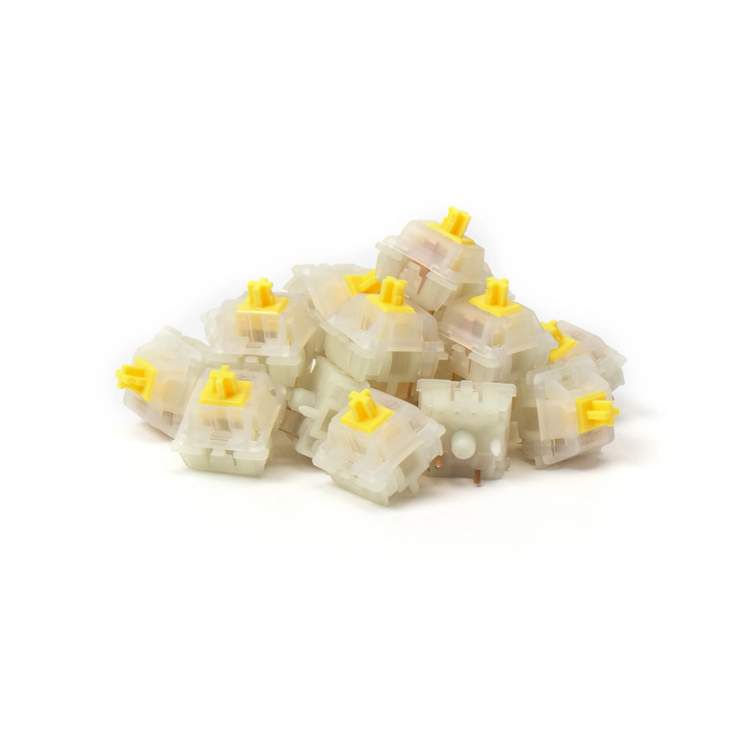 Przełączniki mechaniczne Milky Pro Yellow