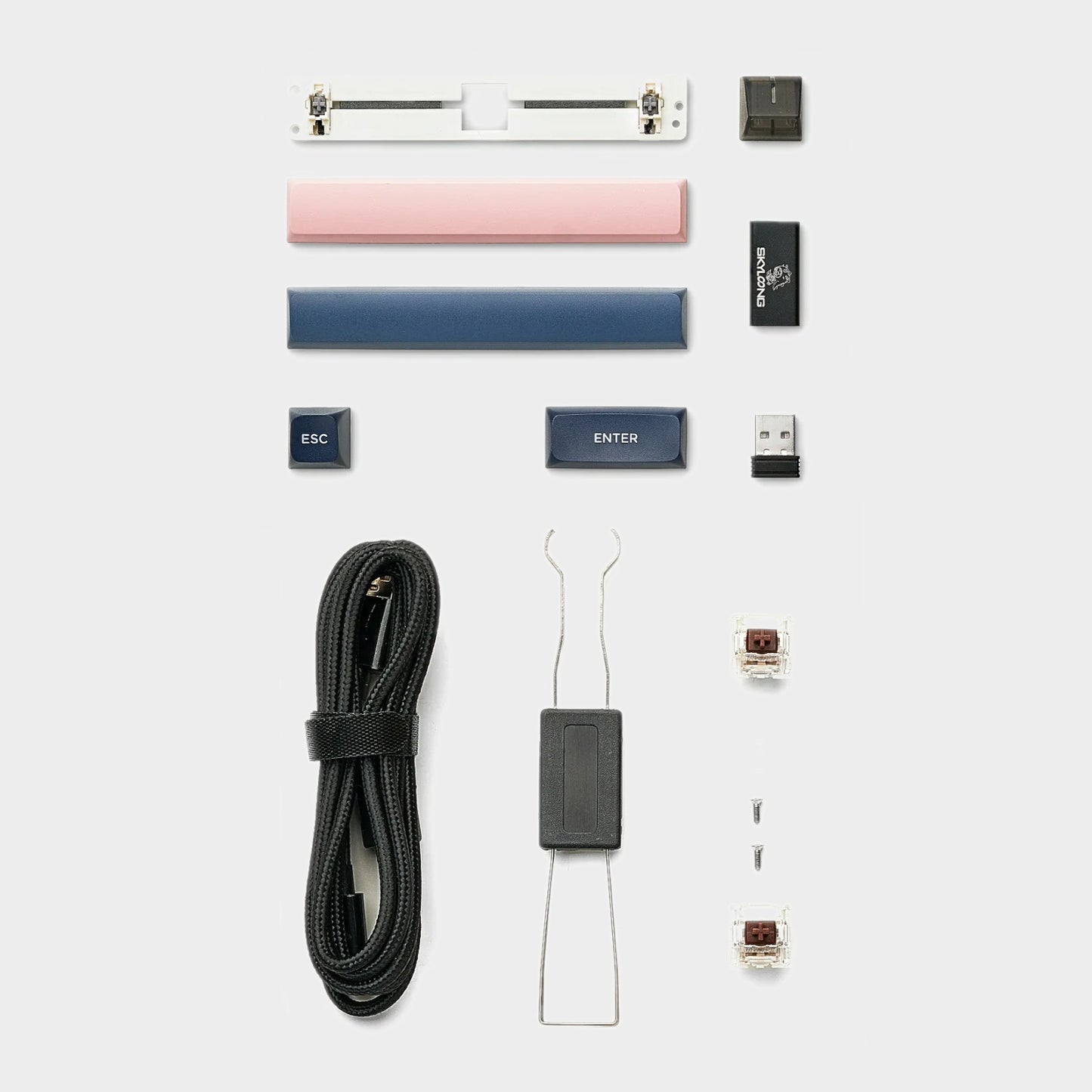 Klawiatura mechaniczna Gk61 Pro z akcesoriami