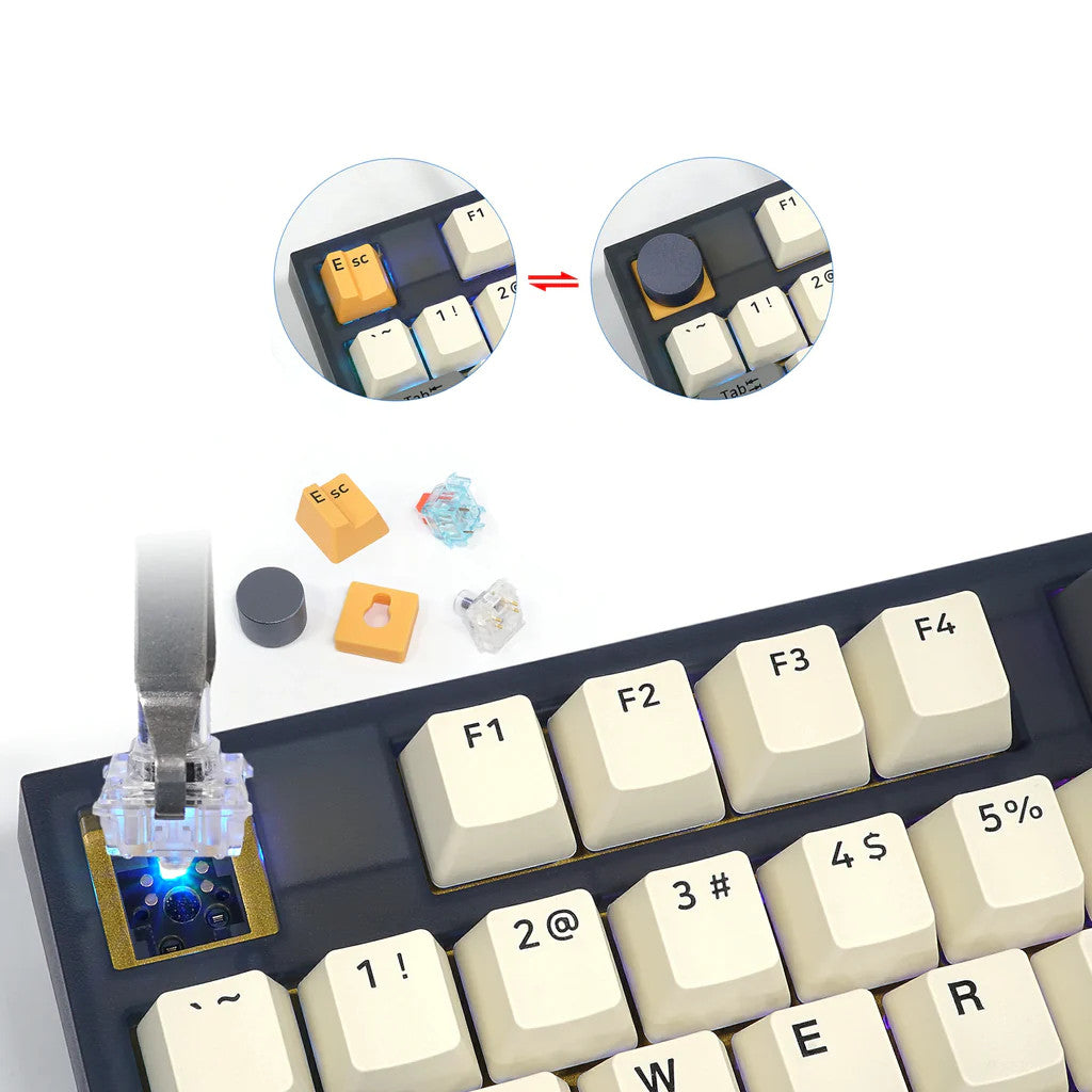 GK980 hotswap knobs