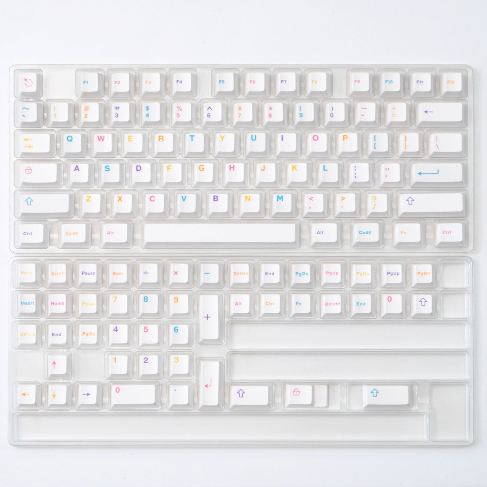 Zestaw keycapów do klawiatury mechanicznej Aifei Mictlan White