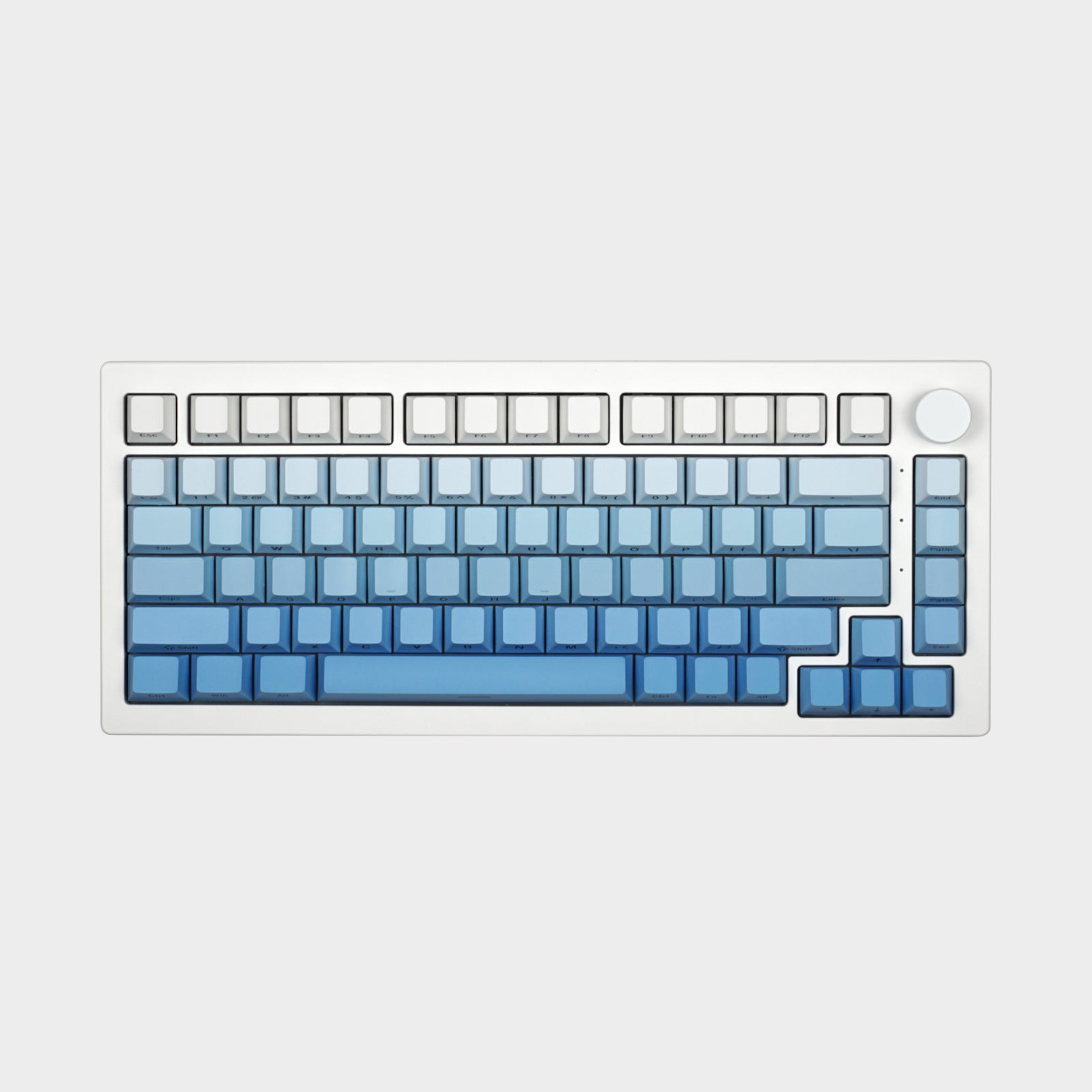 Błękitne keycapy Blue Gradient