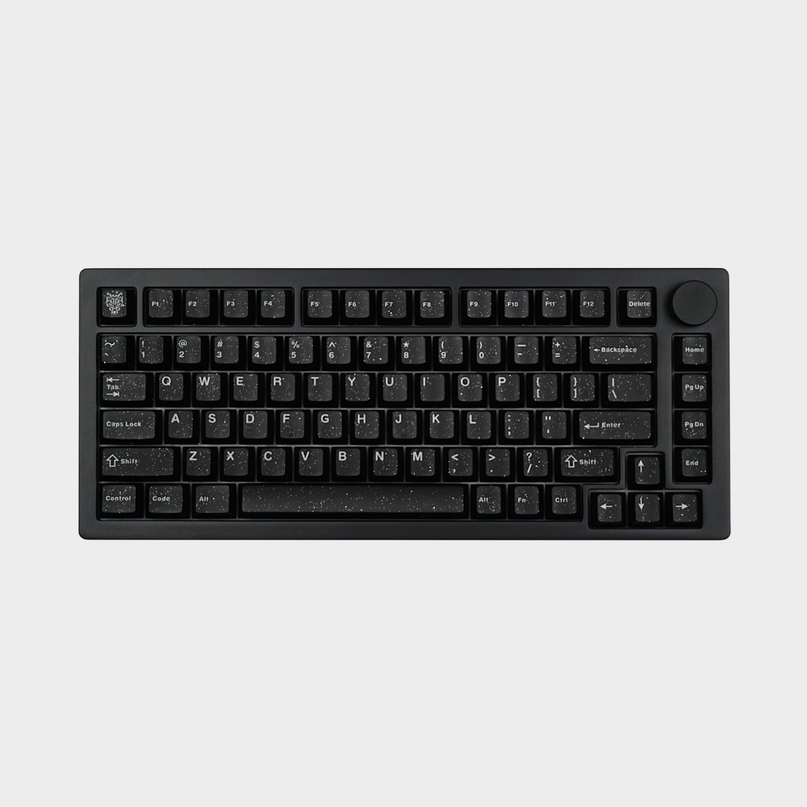 Keycapy czarne Galaxy do klawiatury