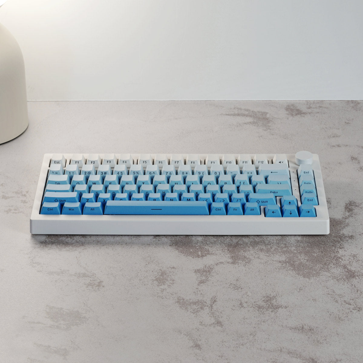 Keycapy do klawiatury mechanicznej Blue Gradient Doubleshot PBT