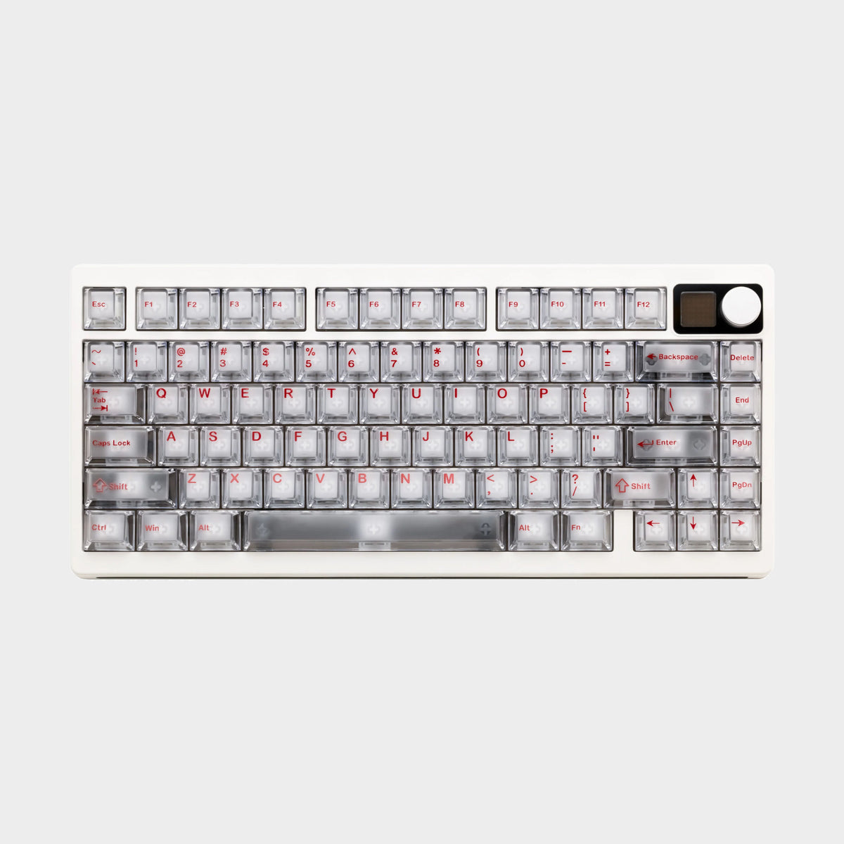 Klawiatura mechaniczna P75 z pikselowym wyświetlaczem