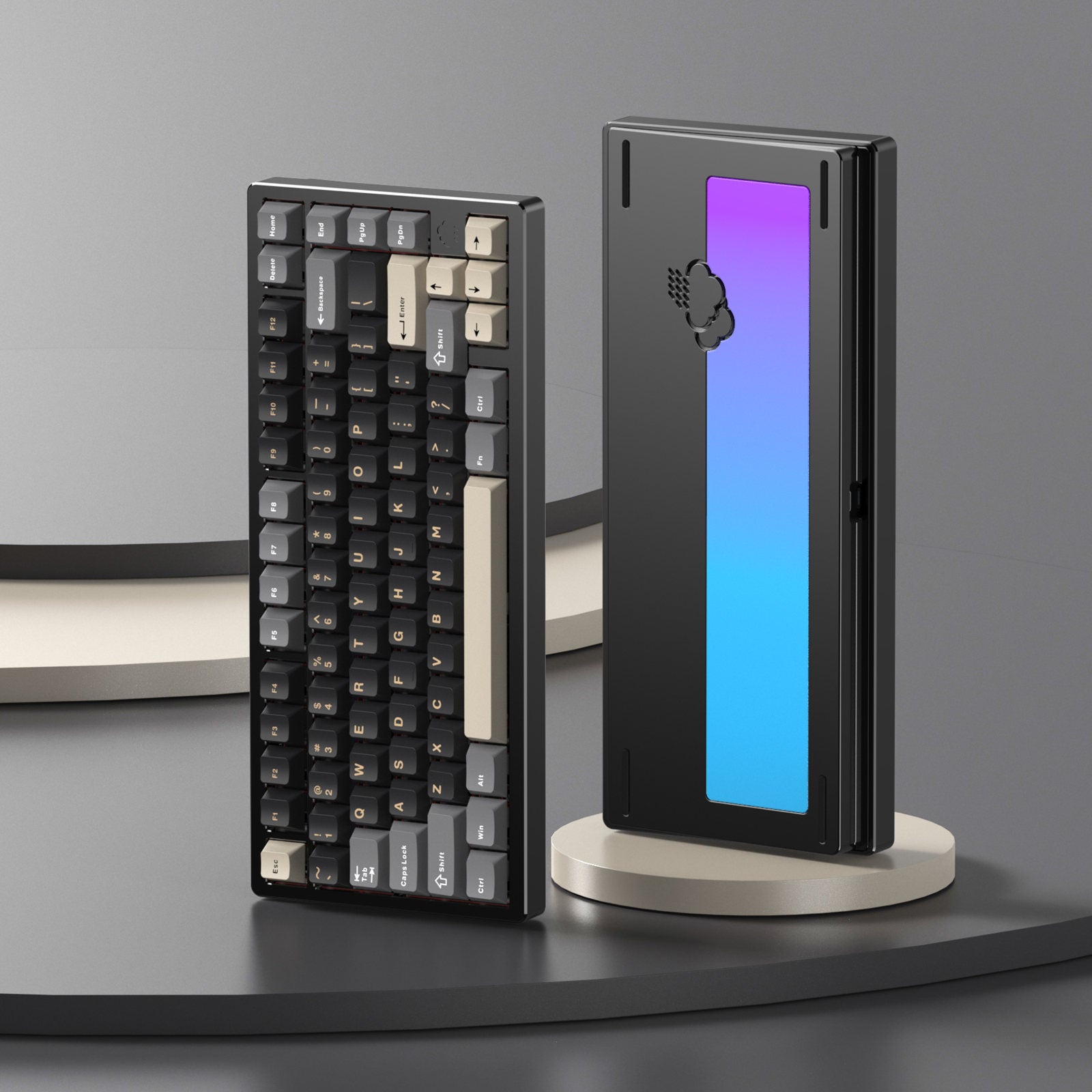 Metalowa Klawiatura Mechaniczna 75% Wobkey Rainy75