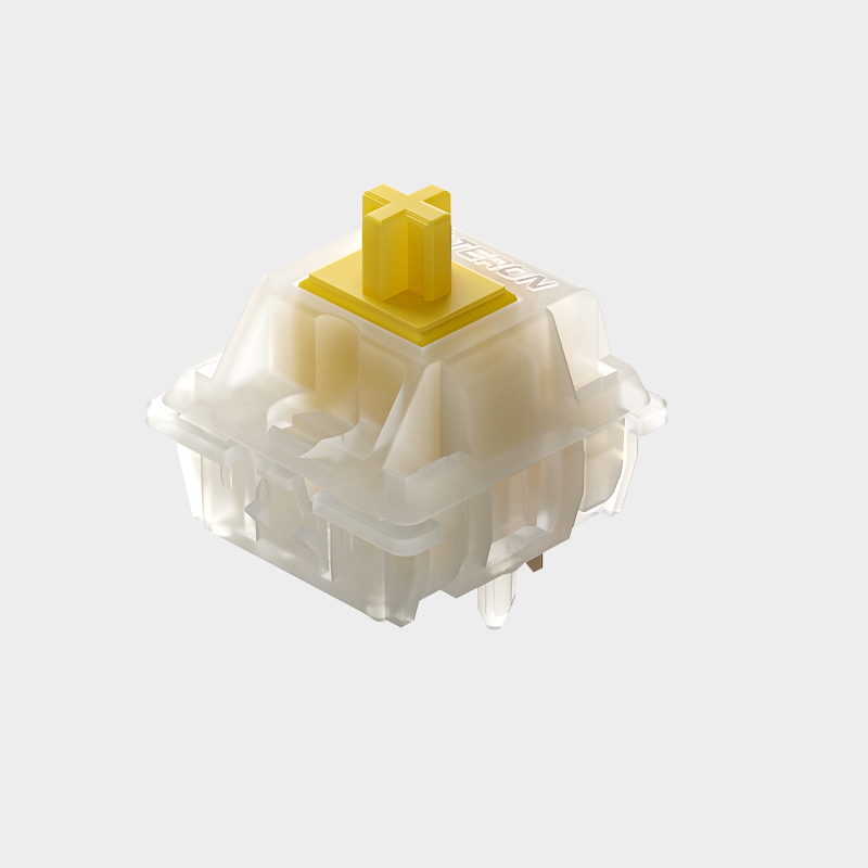 Switch mechaniczny Gateron Milky Pro Yellow liniowe