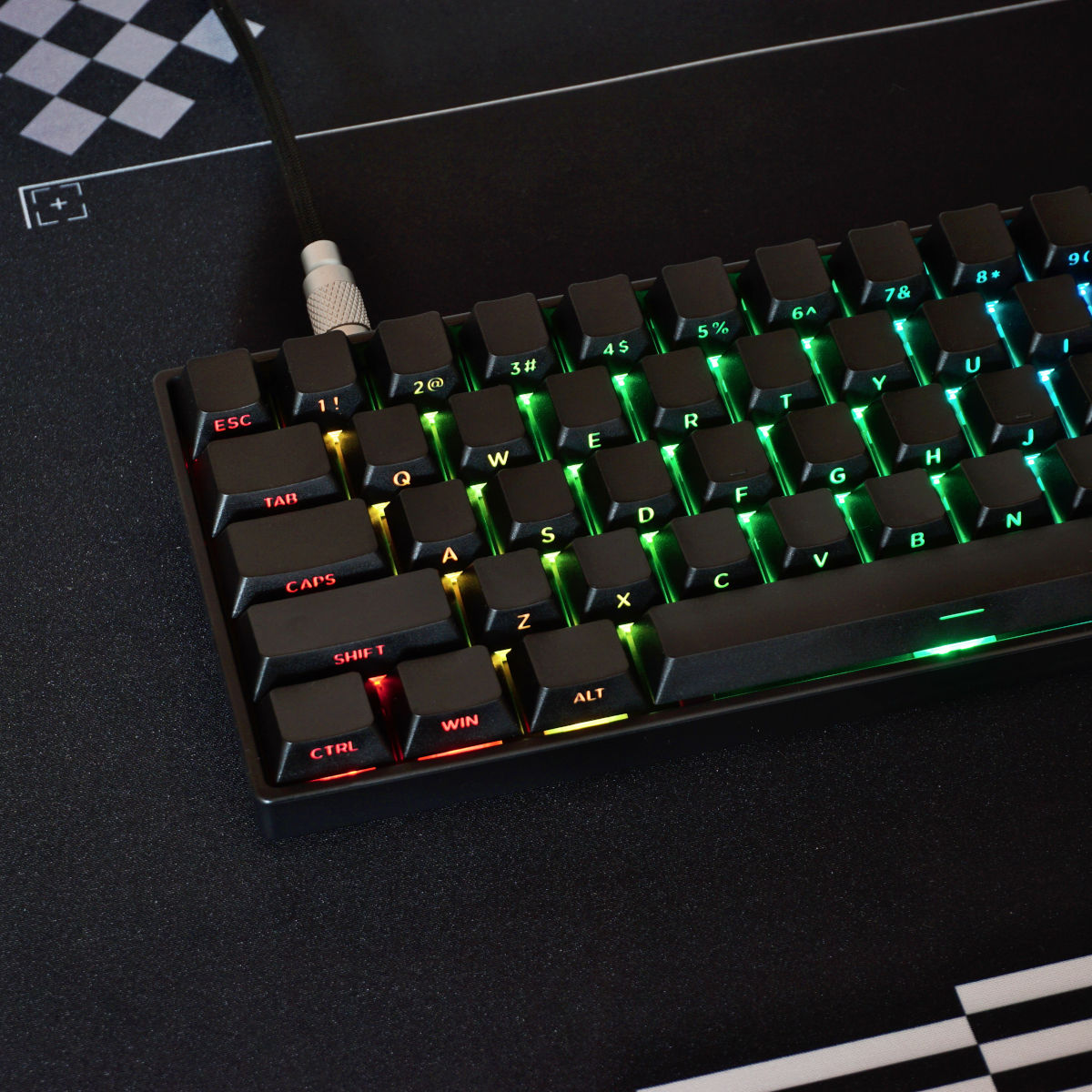 MonsGeek FUN60 Pro Klawiatura Magnetyczna Czarna