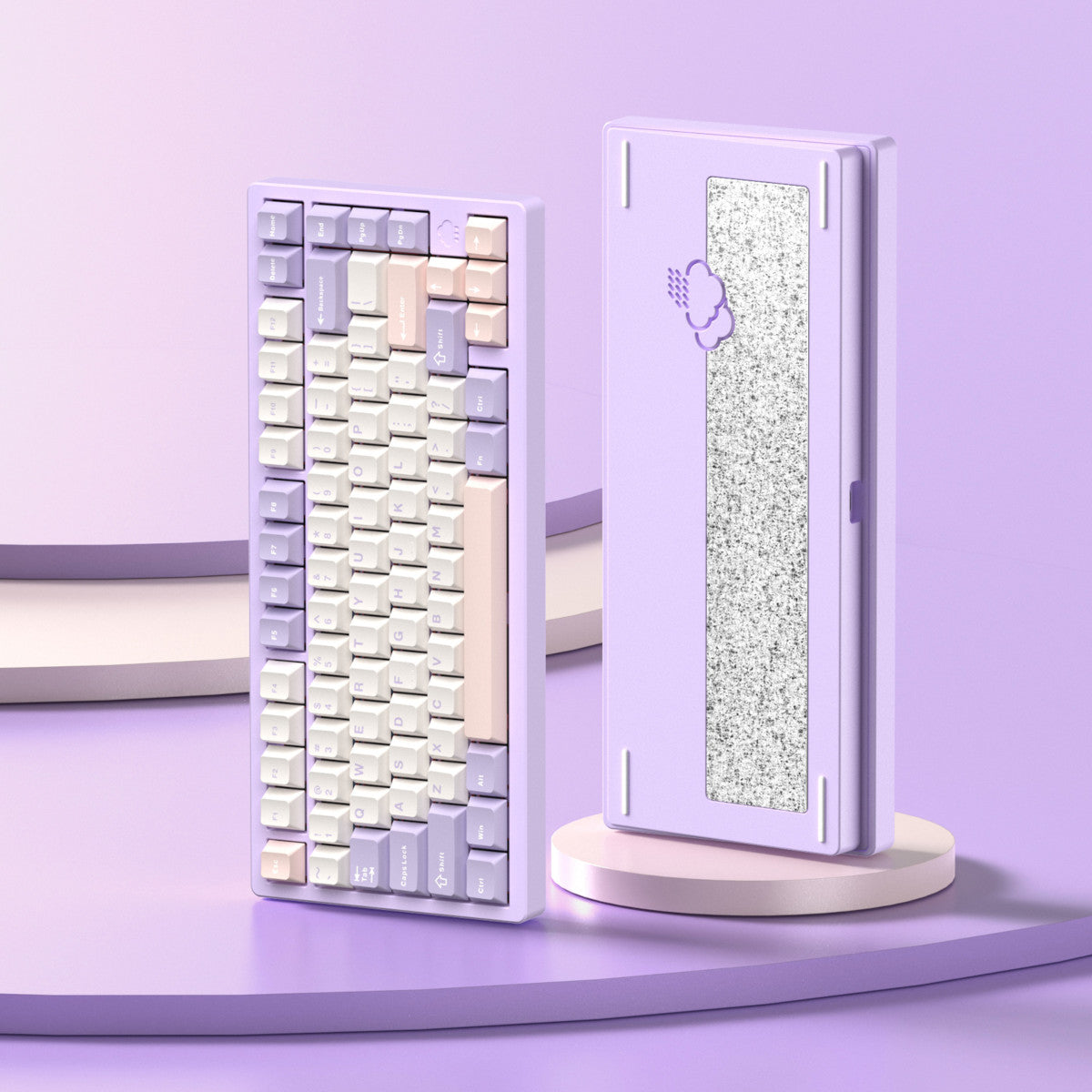 Metalowa Klawiatura Mechaniczna 75% Wobkey Rainy75