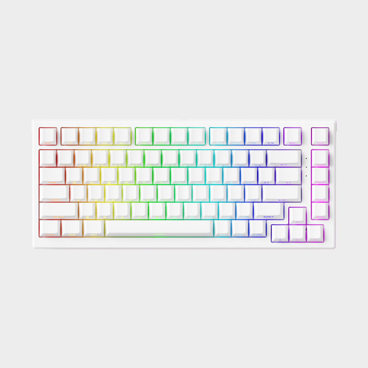 Klawiatura Magnetyczna Akko TAC75 Biała RGB