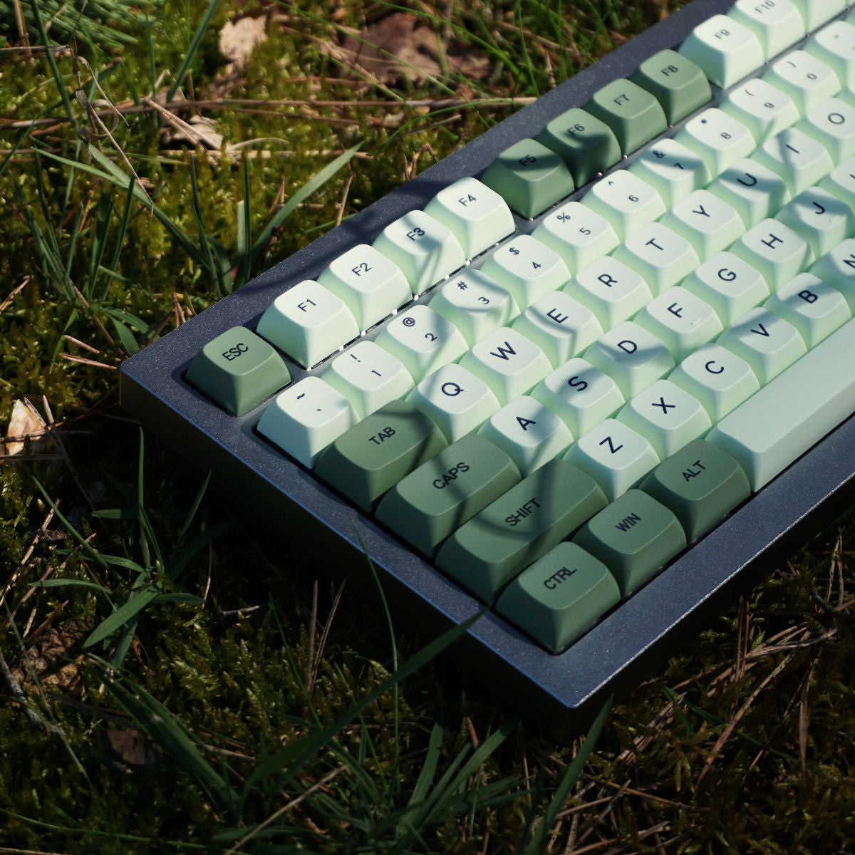 Keycapy do klawiatury mechanicznej zielone Matcha Green