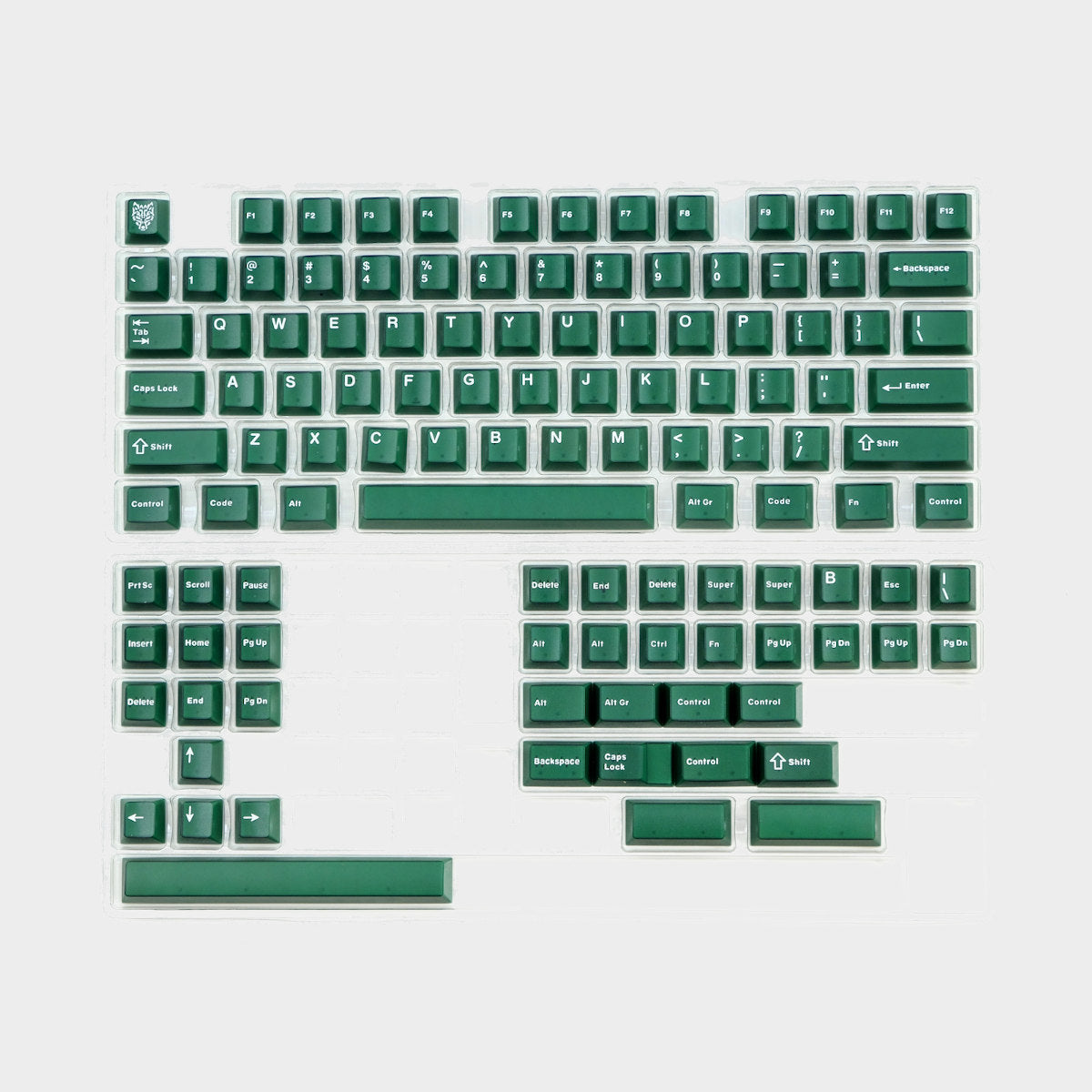 Keycapy do klawiatury mechanicznej Aifei Emerald Doubleshot ABS