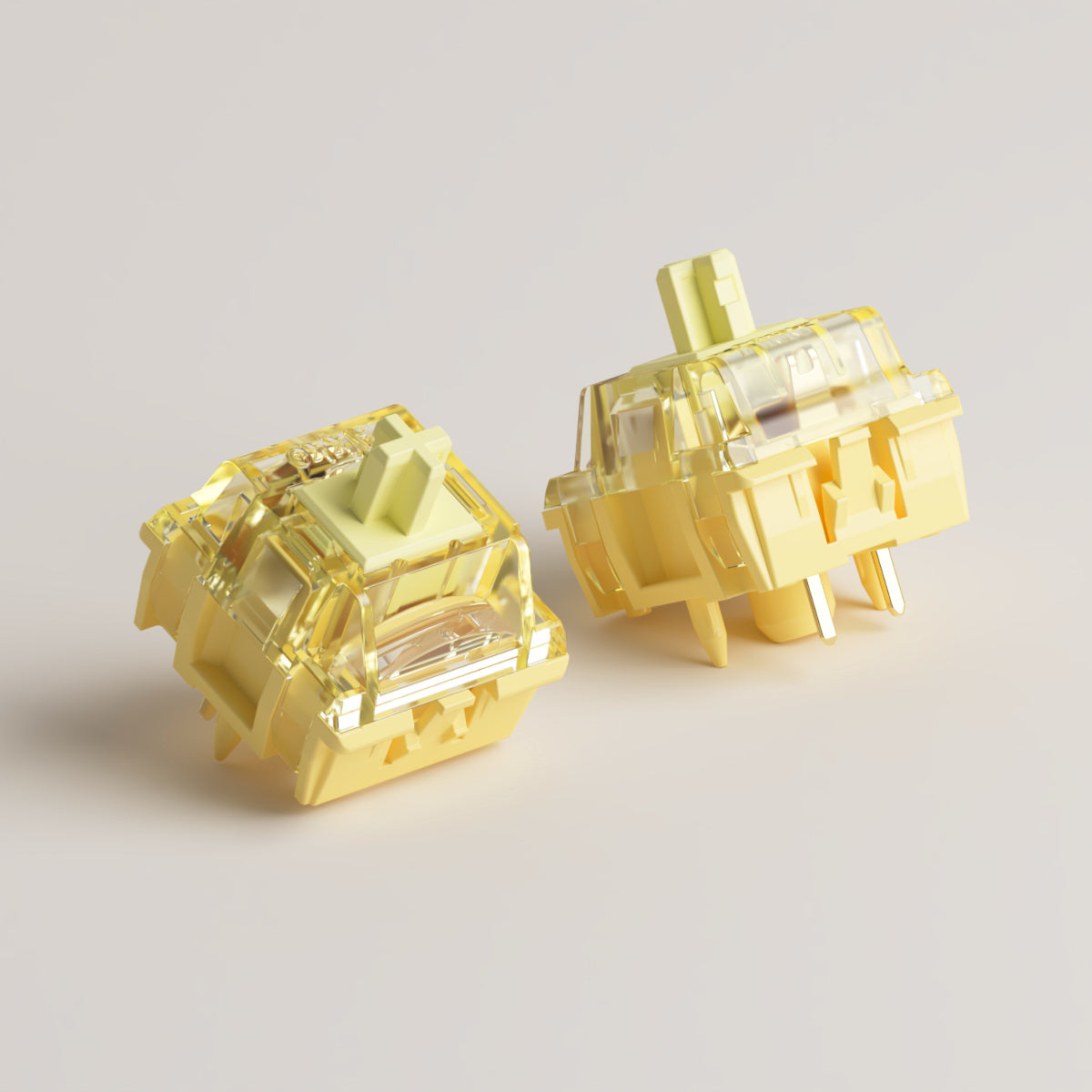 Switche Akko V5 Creamy Yellow Liniowe