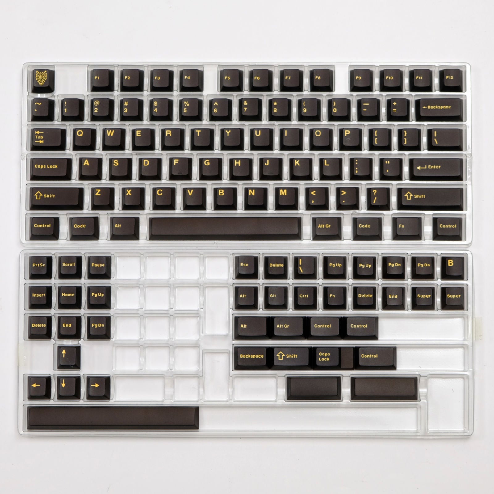 Zestaw keycapów do klawiatury Aifei Amber Smoke