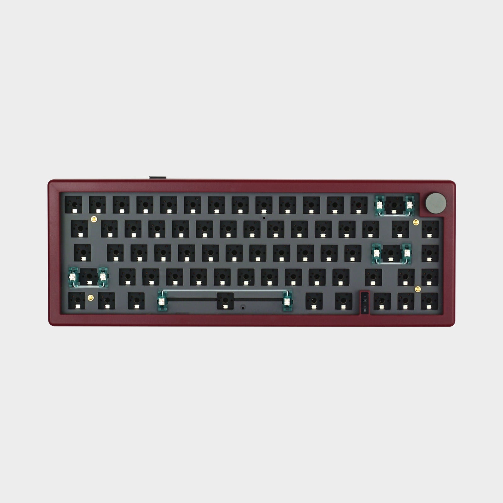 GMK67 klawiatura mechaniczna czerwona