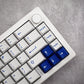 Klawiatura Zuoya GMK67 z keycapami White on Blue
