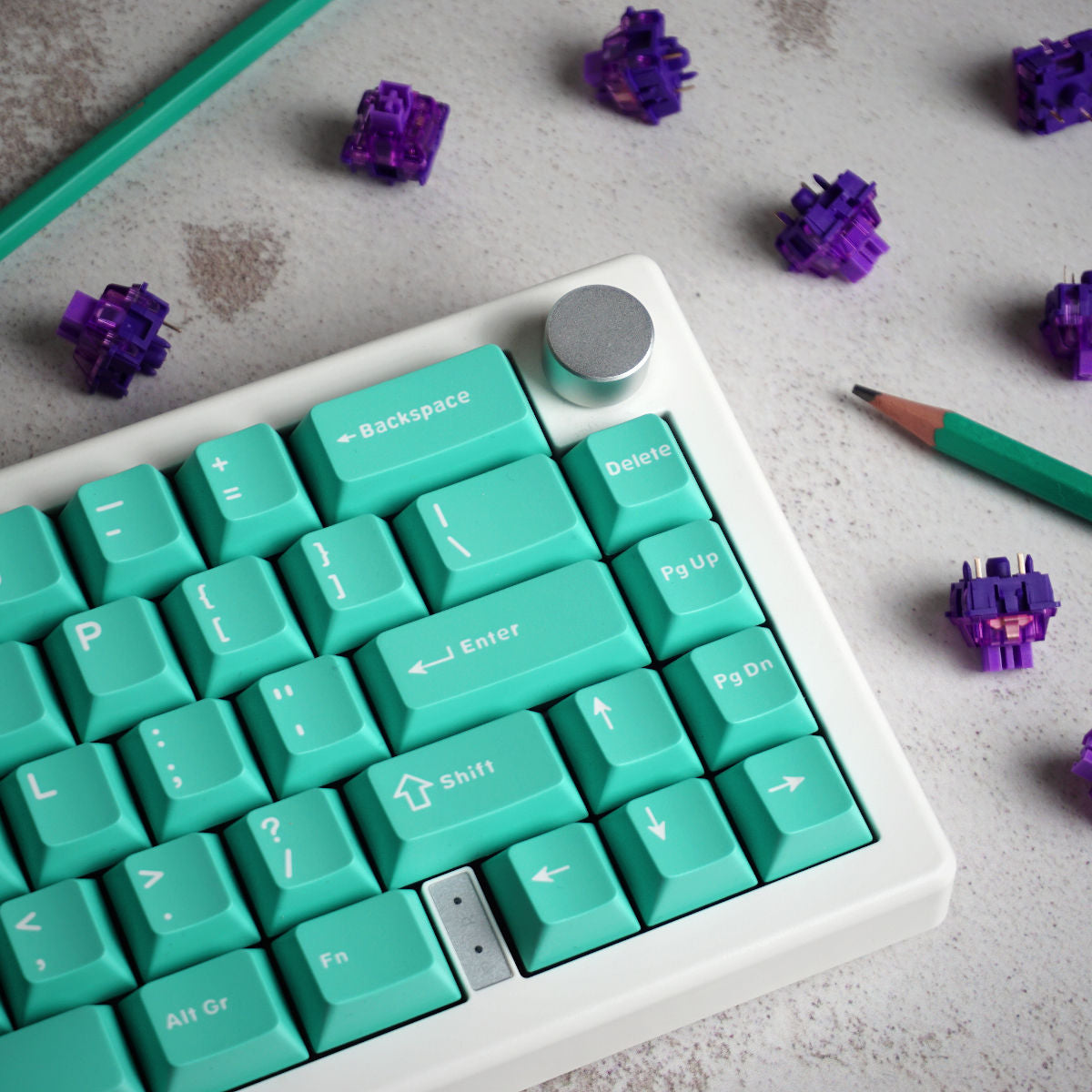Keycapy Mint Green Doubleshot ABS