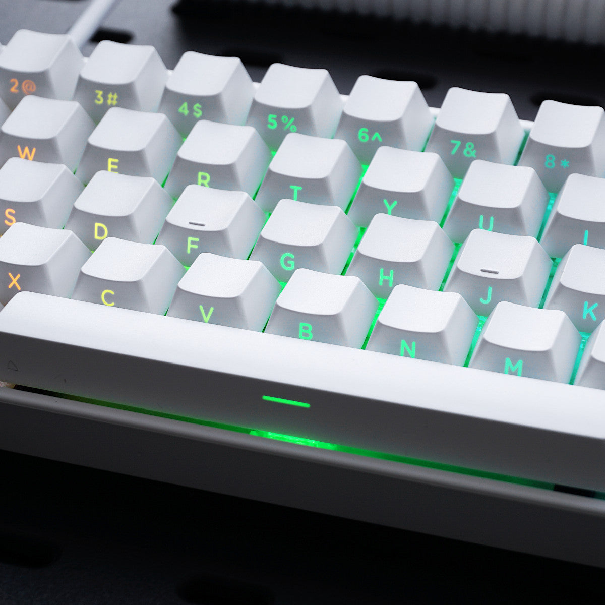 Klawiatura Magnetyczna Biała Gamingowa Fun60 Pro z Podświetleniem RGB