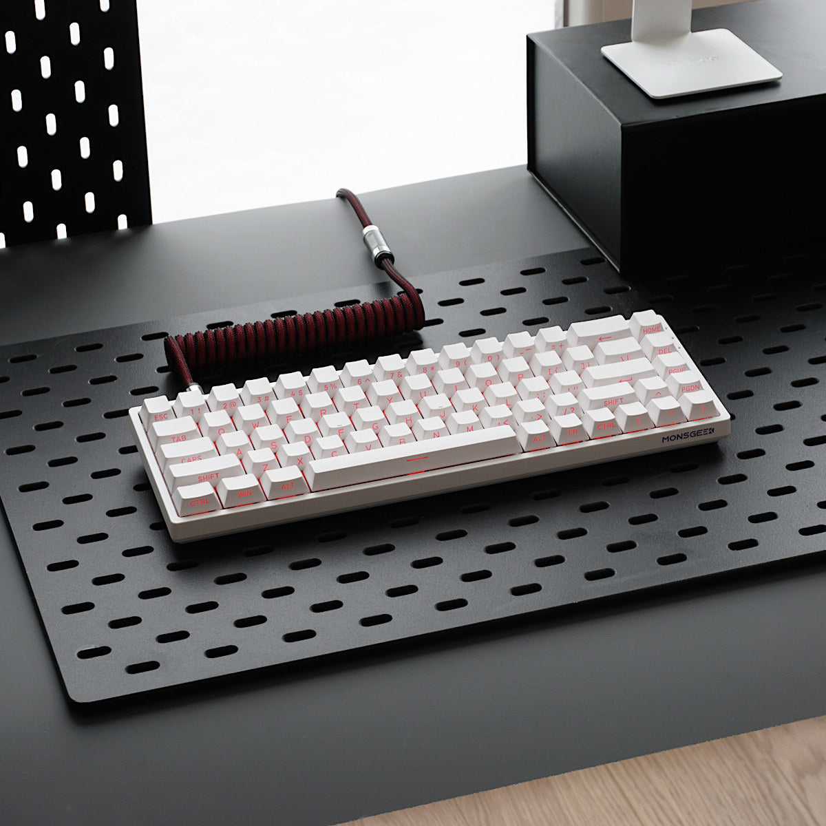 Klawiatura Magnetyczna MonsGeek Fun68 HE Biała