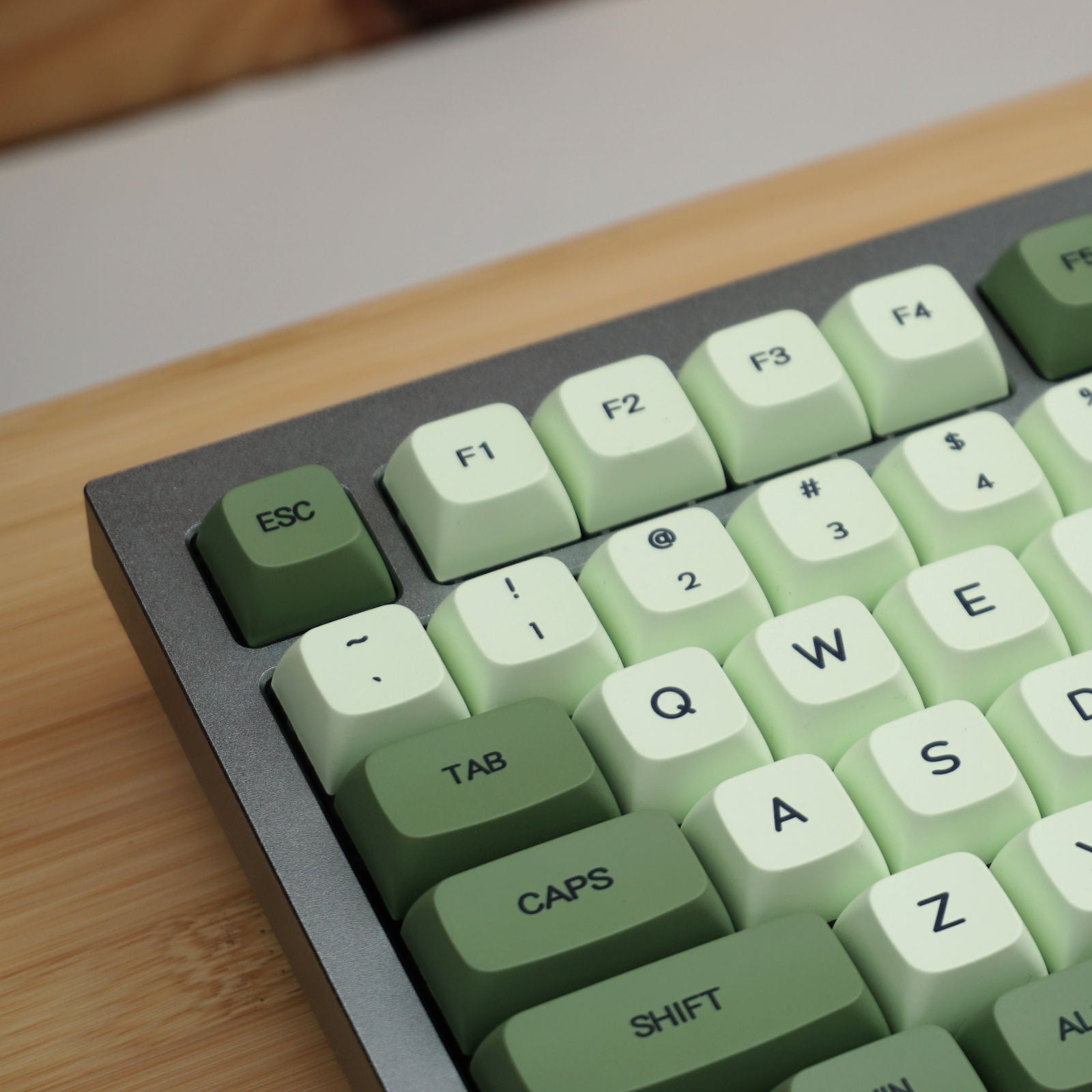 Keycapy zielone Matcha Green PBT