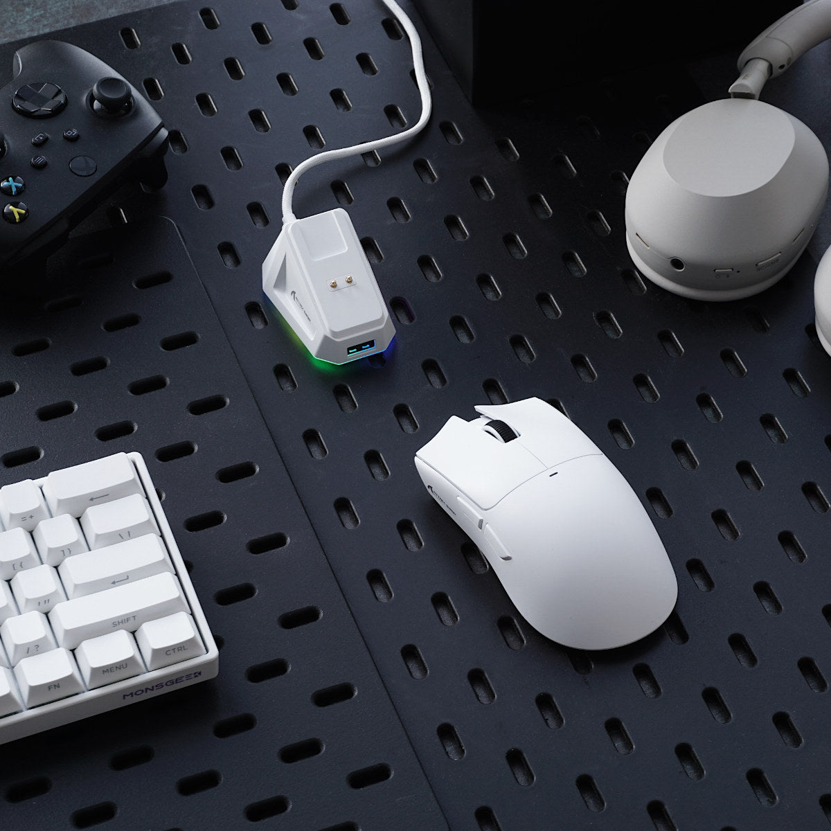 Gamingowa Biała Myszka Attack Shark X11