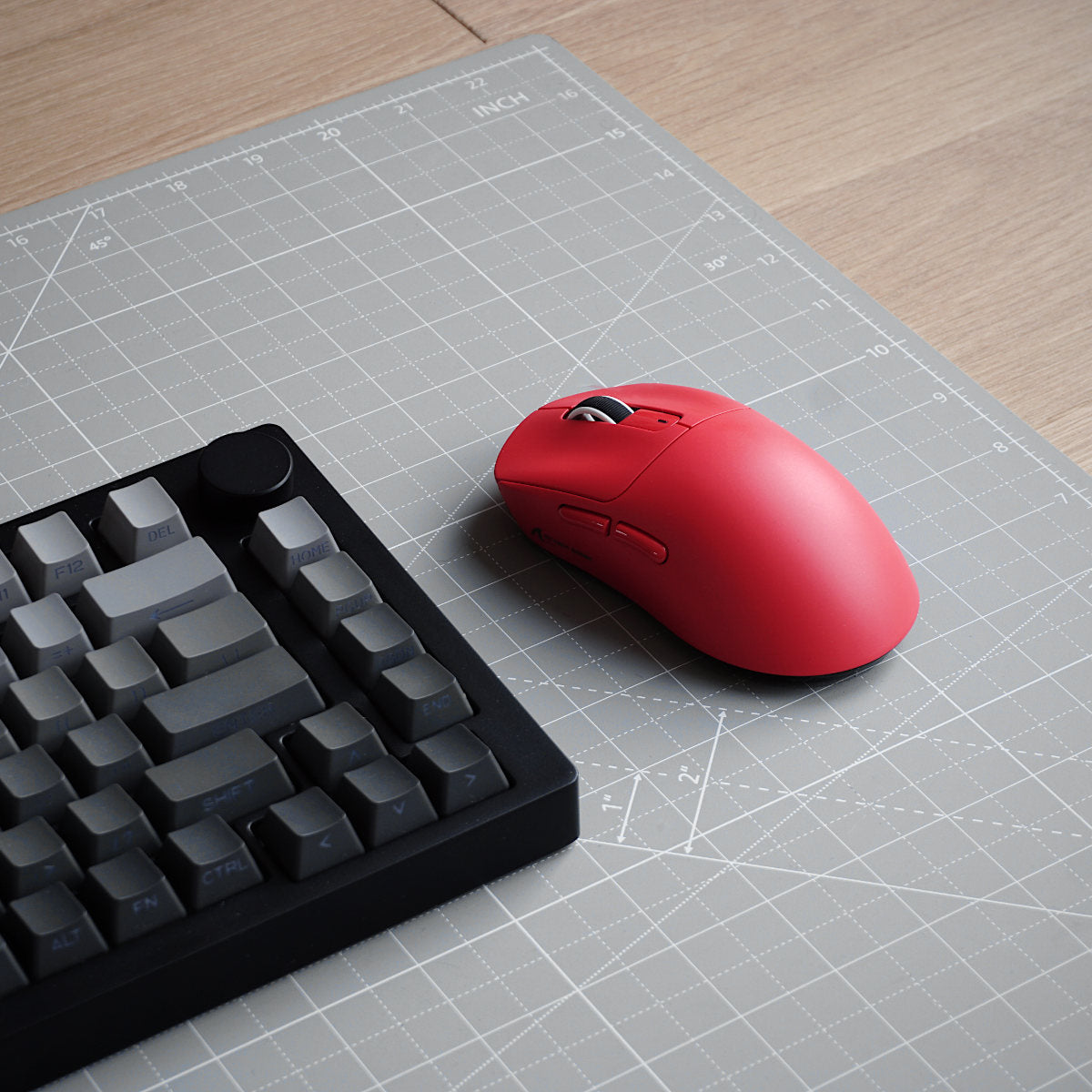 Mysz Gamingowa Attack Shark X3 Czerwona Bezprzewodowa Superlight