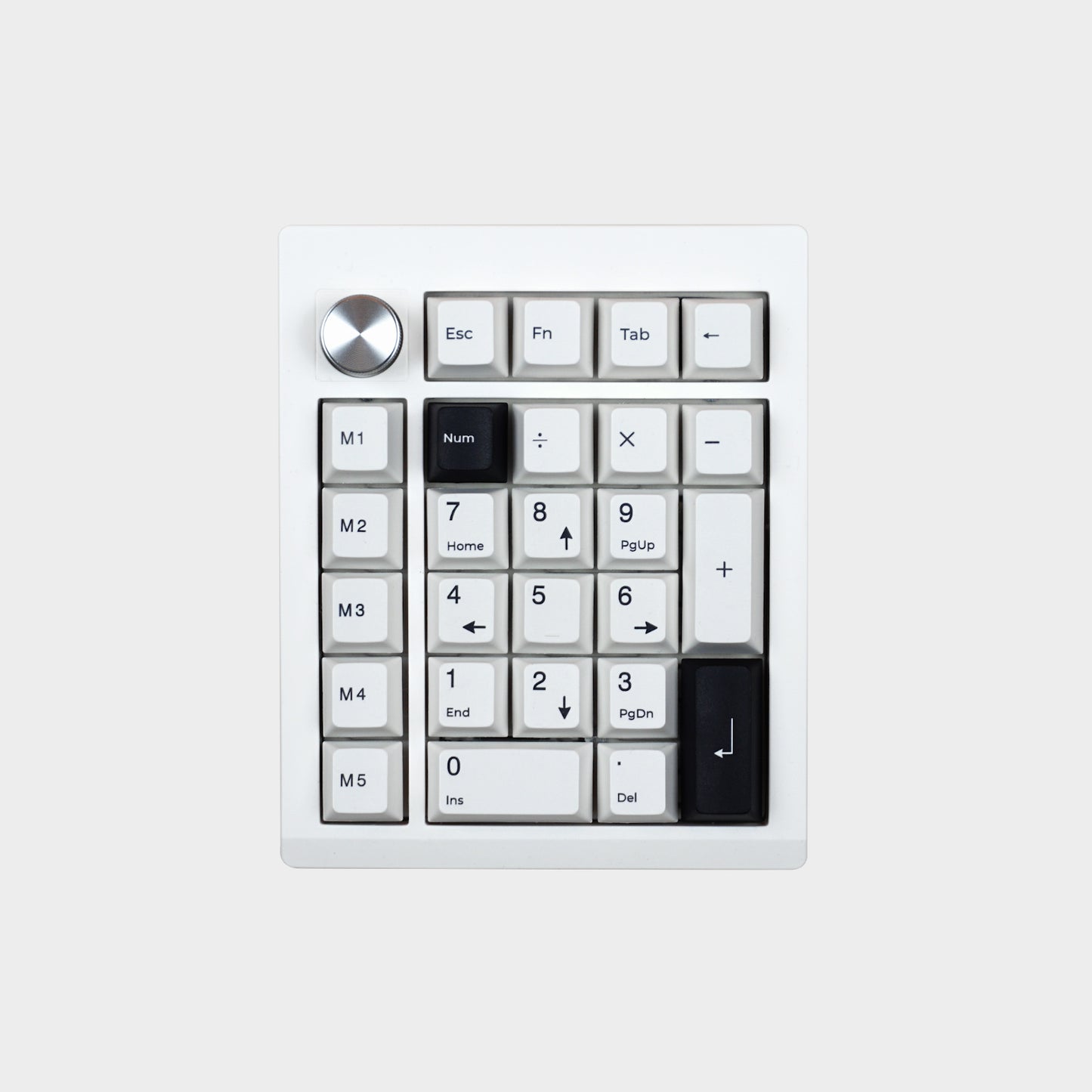 Biały numpad mechaniczny GMK26 programowalny