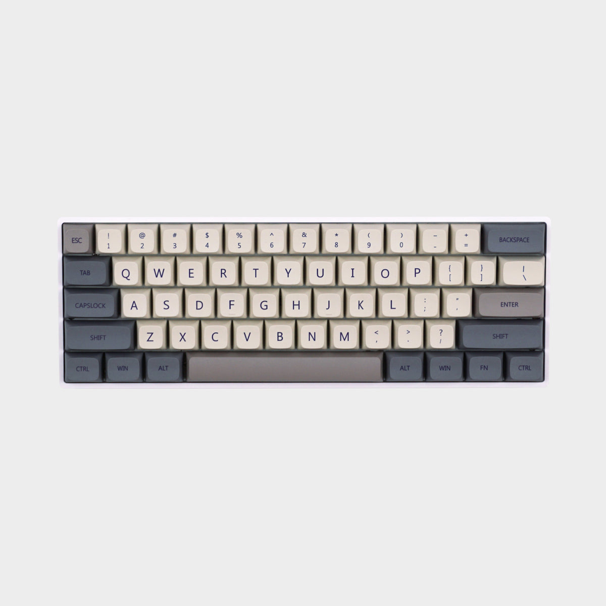 Keycapy Revelation PBT – Beżowe Keycapy do Klawiatury w Stylu Retro